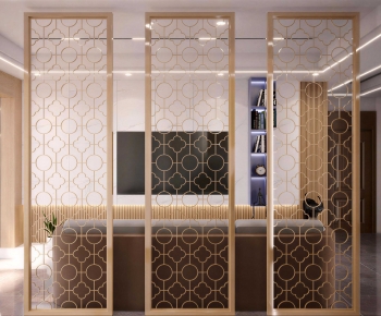 Modern Metal Screen Partition-ID:168687119