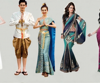 Southeast Asian Style Woman-ID:643049001