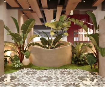Southeast Asian Style Plant Landscaping-ID:473572025