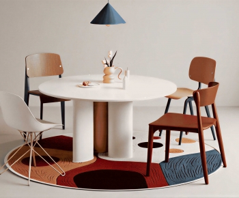 Modern Dining Table And Chairs-ID:289832127