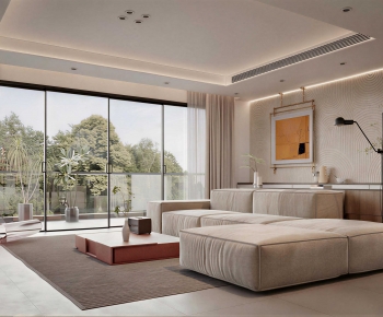 Modern A Living Room-ID:207927947