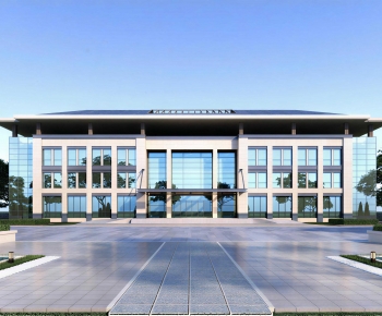 New Chinese Style Building Appearance-ID:804181109