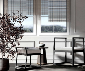 New Chinese Style Lounge Chair-ID:961622005