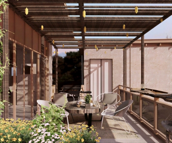 Wabi-sabi Style Terrace-ID:192801953
