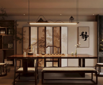 New Chinese Style Tea House-ID:629688021