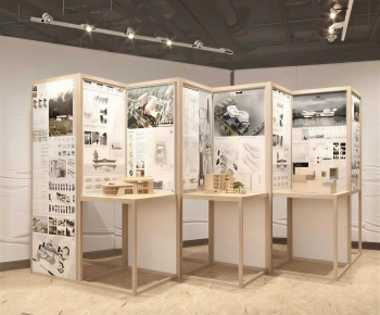 Modern Exhibition Hall-ID:857218036