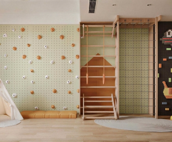 Modern Children's Room Activity Room-ID:246471889