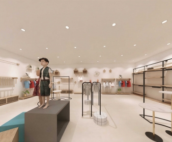 Modern Clothing Store-ID:542516958
