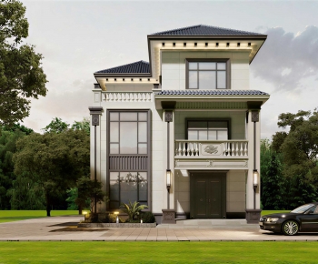 New Chinese Style Detached Villa-ID:860624077