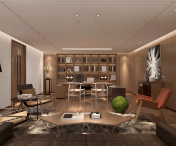Modern Manager's Office-ID:496181967