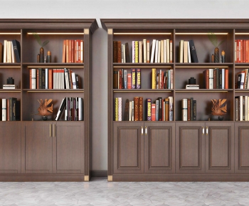 New Chinese Style Bookcase-ID:107534892