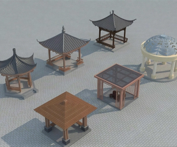 New Chinese Style Pavilion-ID:672477016