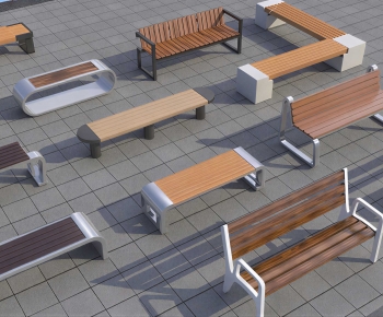 Modern Communal Chair-ID:240540985