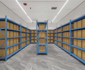 Modern Factory Floor/warehouse-ID:268170128
