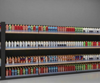 Modern Supermarket Shelf-ID:494995128