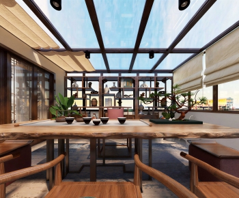 New Chinese Style Tea House-ID:858300921