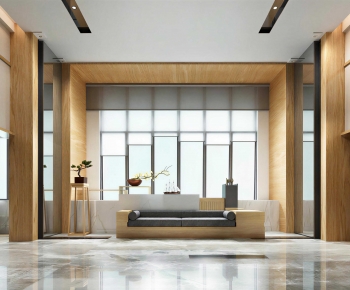 New Chinese Style Lobby Hall-ID:146641025