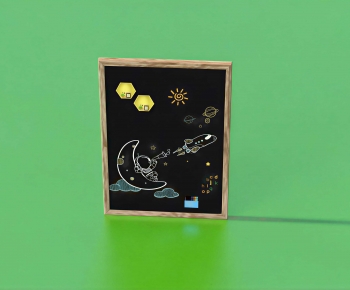 Modern Blackboard/whiteboard-ID:728275068