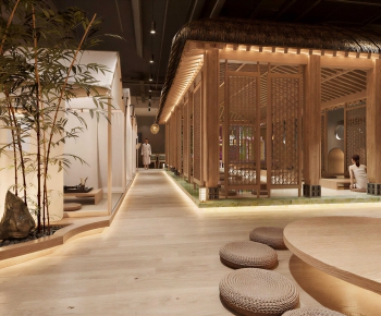 New Chinese Style Bath Center-ID:682370724