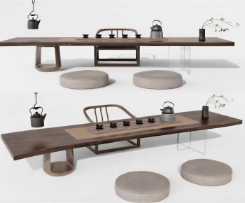 New Chinese Style Tea Tables And Chairs-ID:569430114