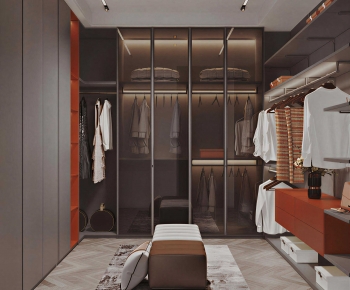Modern Clothes Storage Area-ID:610332978