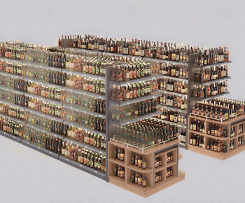 Modern Supermarket Shelf-ID:688601979