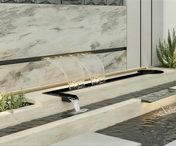 Modern Rockery Waterscape-ID:572768931