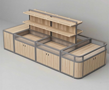 Industrial Style Supermarket Shelf-ID:560271986