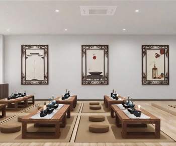 New Chinese Style Teahouse Tea House-ID:256355054