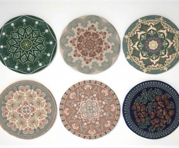 European Style Circular Carpet-ID:354860071