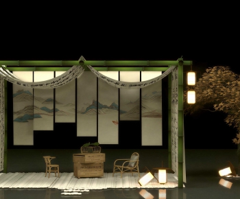 New Chinese Style Pavilion-ID:176320125