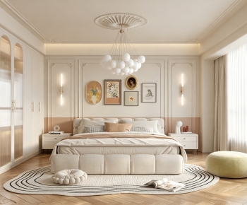 French Style Bedroom-ID:545691975