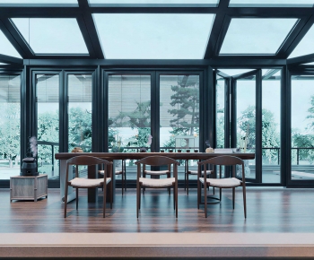 New Chinese Style Tea House-ID:768559041