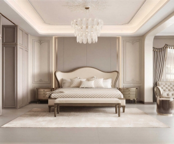 French Style Bedroom-ID:417445901