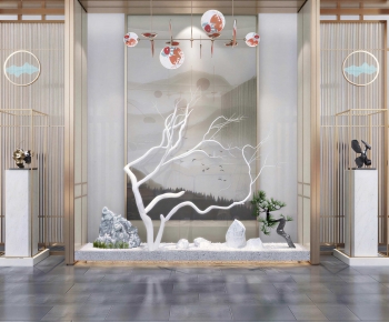 New Chinese Style Exhibition Hall-ID:265394933