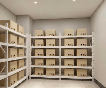 Modern Factory Floor/warehouse-ID:820512069