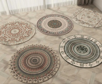 European Style Circular Carpet-ID:518767122