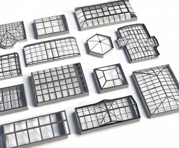 Modern Building Component-ID:639406927