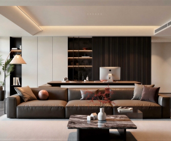 Modern A Living Room-ID:851938016
