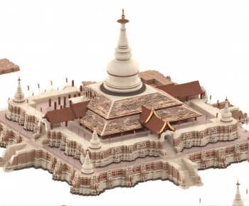 Southeast Asian Style Religious Architecture-ID:776894096