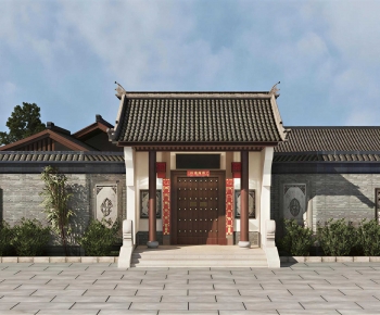 Chinese Style Facade Element-ID:616084108