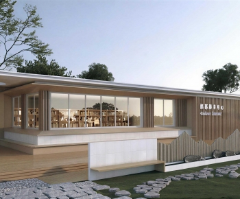 New Chinese Style Public Building-ID:316588972