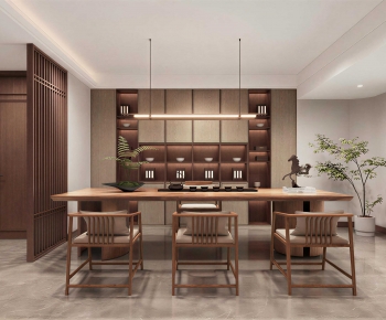 New Chinese Style Tea House-ID:922224049