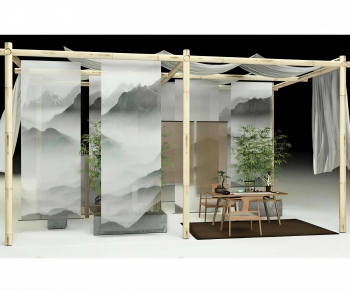 New Chinese Style Tea House-ID:102610698