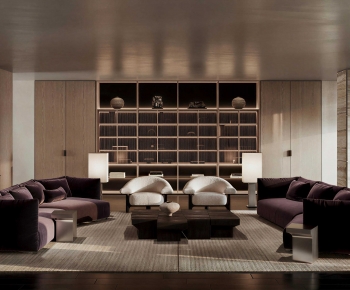 Modern A Living Room-ID:837558983