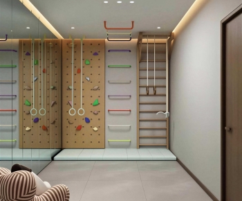 Modern Children's Room Activity Room-ID:462403063
