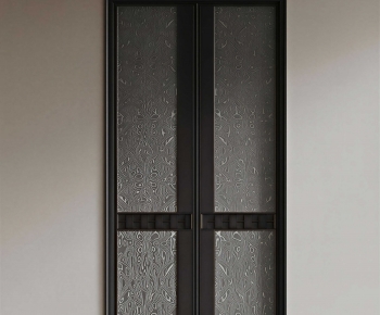 New Chinese Style Double Door-ID:365494978