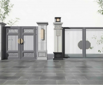 New Chinese Style Gate-ID:868824013