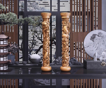 Chinese Style Sculpture-ID:290159944