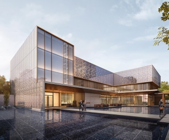 Modern Architecture Of Artistic Style-ID:195669891